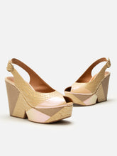 WEDGES - DYLYS, nude iridescent - Clergerie Paris - USA