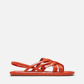 SANDALS - EDA, coral red || OUTLET - Clergerie Paris - USA