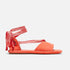 SANDALS - EUGENIE sandals, pink suede goatskin || OUTLET - EUGENIACVLANSDEM350 - Clergerie Paris - USA