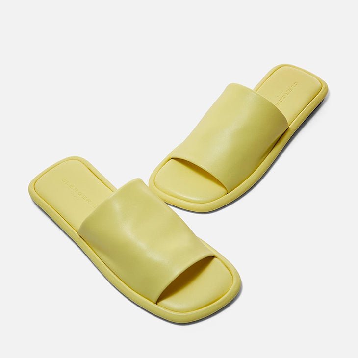 MULES - EZY, lemon yellow || OUTLET - Clergerie Paris - USA