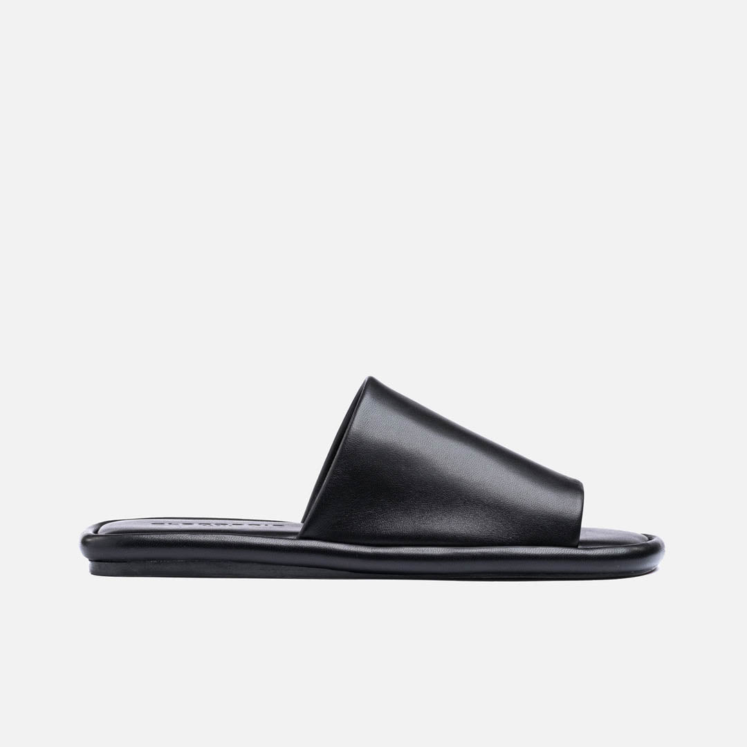 MULES - EZY mules, black lambskin || OUTLET - EZYBLKNAPM350 - Clergerie Paris - USA