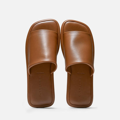 MULES - EZY mules, brown lambskin || OUTLET - EZYWODNAPM350 - Clergerie Paris - USA