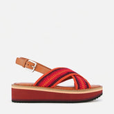 SANDALS - FADEN, jaspe crochet - Clergerie Paris - USA