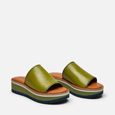 MULES - FAST, aloe green - Clergerie Paris - USA