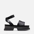 SANDALS - FILATE, black || OUTLET - Clergerie Paris - USA