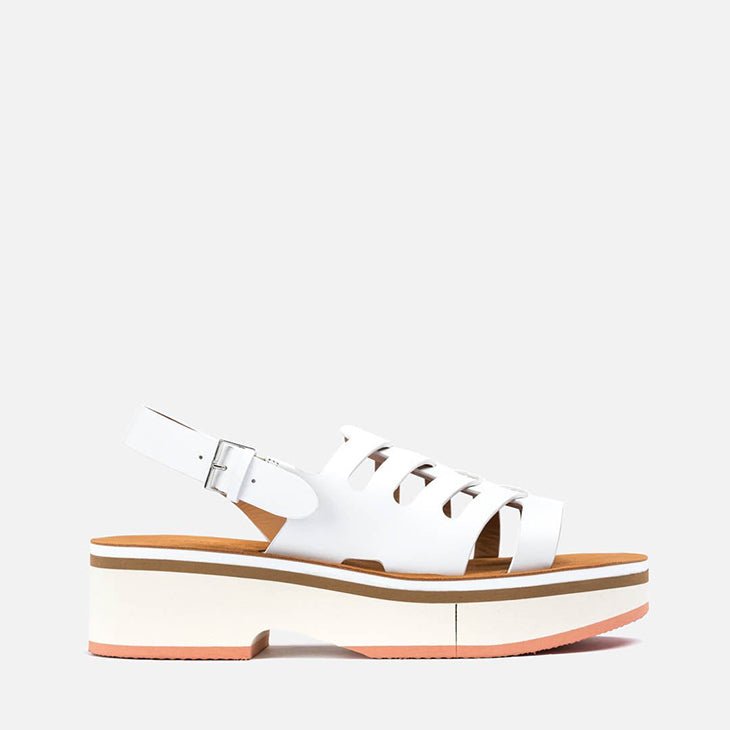 SANDALS - FILY, white || OUTLET - Clergerie Paris - USA