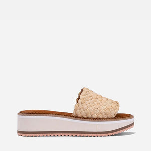 MULES - FLEURINE, natural raffia || OUTLET - Clergerie Paris - USA