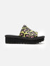 SANDALS - FOLIE, lemon leopard - Clergerie Paris - USA