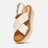 SANDALS - FREEDOM, croco beige - Clergerie Paris - USA