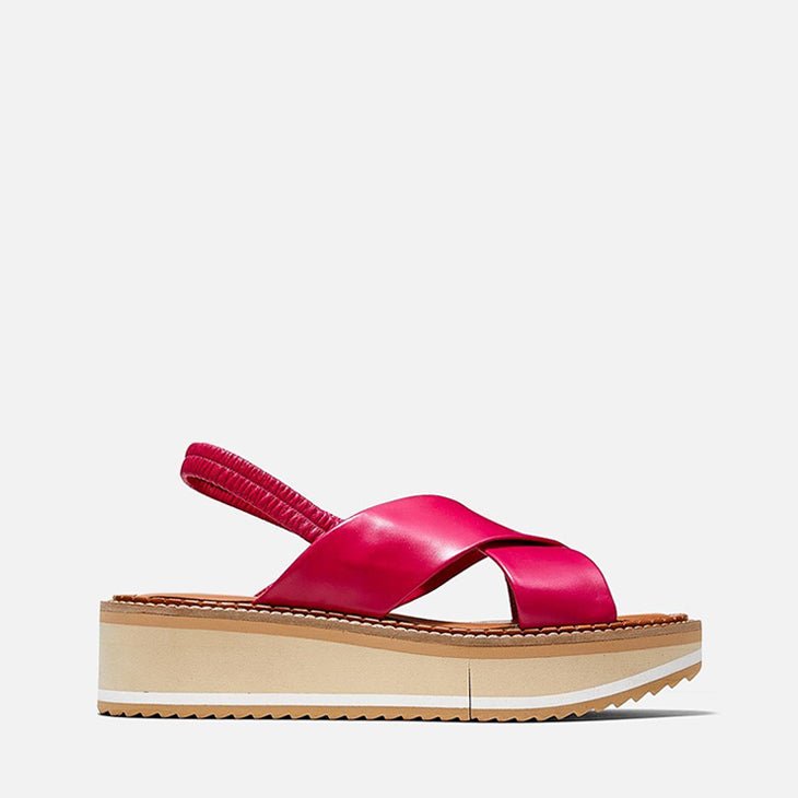 SANDALS - FREEDOM, hibiscus pink || OUTLET - Clergerie Paris - USA