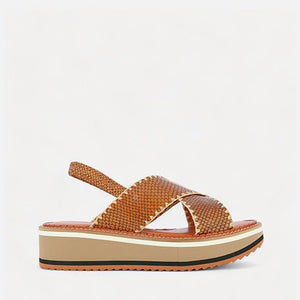 SANDALS - FREEDOM, python effect - Clergerie Paris - USA