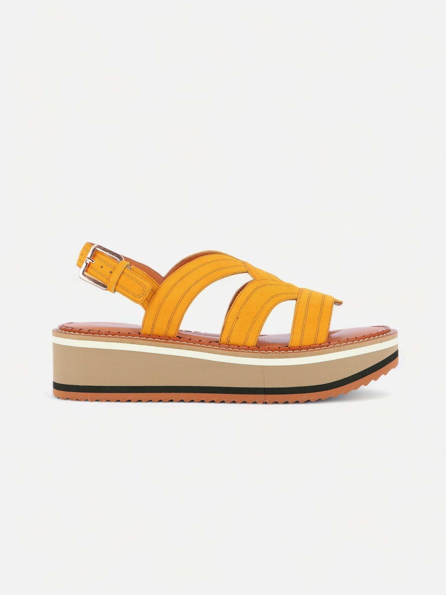 SANDALS - FRESIA sandals, suede mango - Clergerie Paris - USA