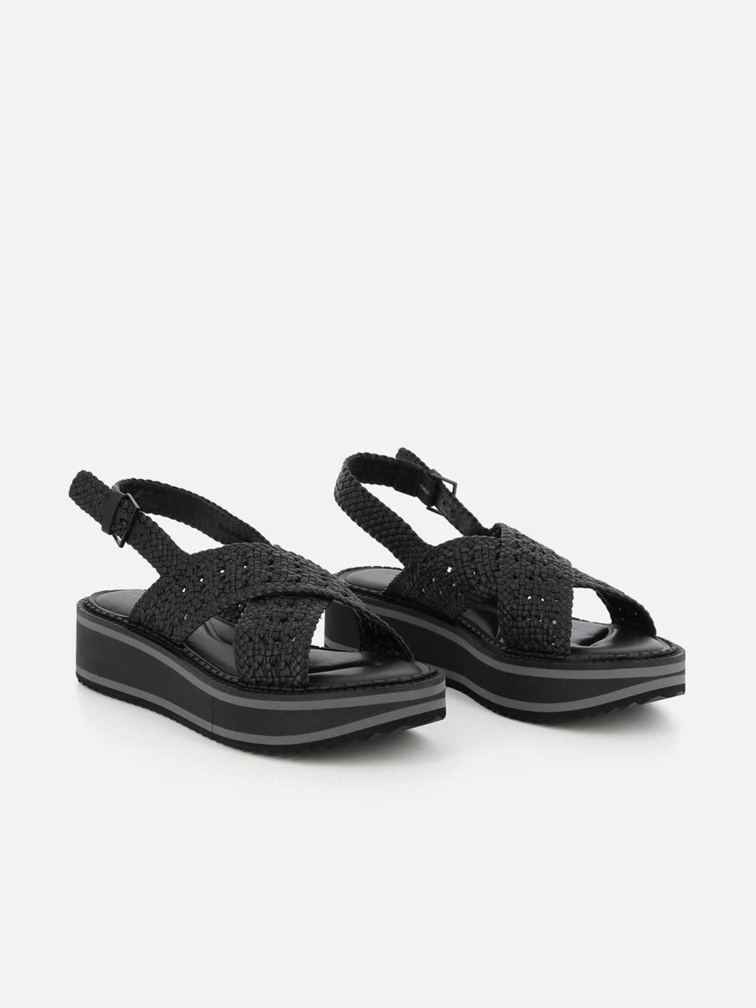 FRITZ sandals, nappa black || OUTLET