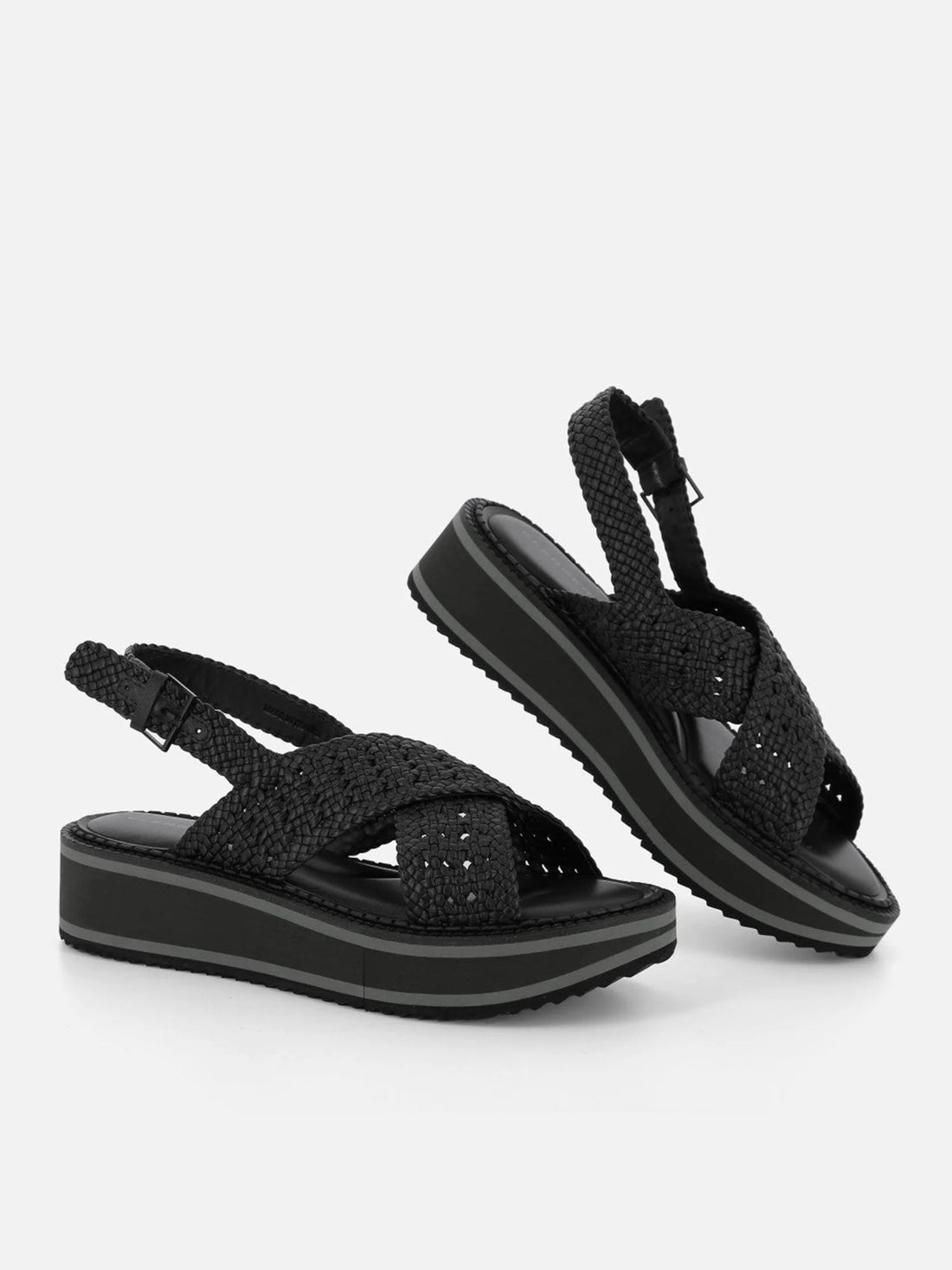 FRITZ sandals, nappa black || OUTLET