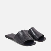 MULES - GEO, black embossed - Clergerie Paris - USA