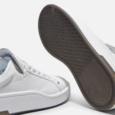 SNEAKERS - GIN sneakers, tanned calfskin white || OUTLET - GIN8WHTCAFM350 - Clergerie Paris - USA