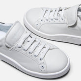 SNEAKERS - GIN sneakers, tanned calfskin white || OUTLET - GIN8WHTCAFM350 - Clergerie Paris - USA