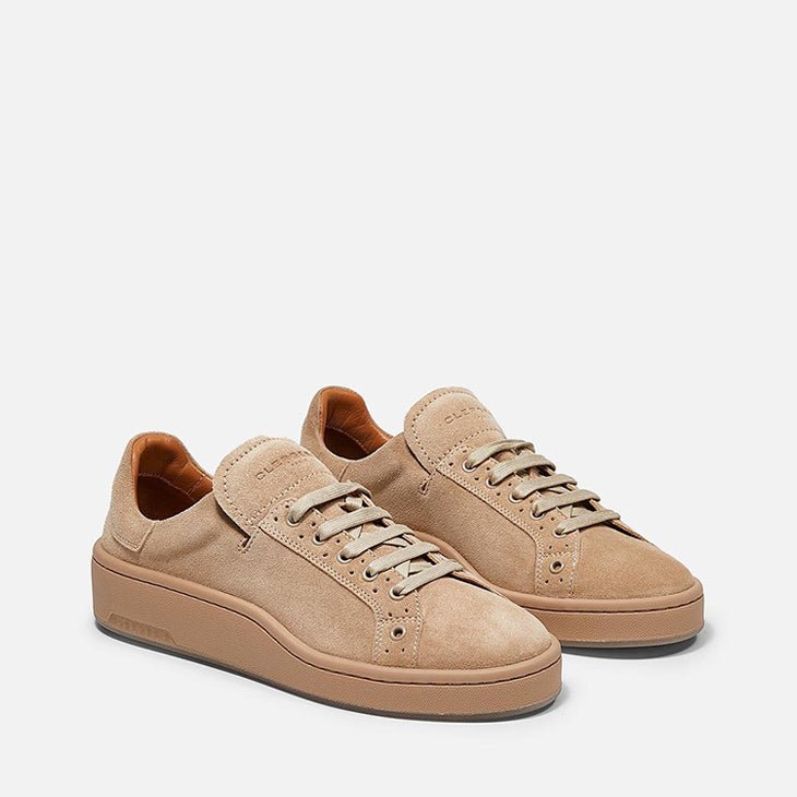 SNEAKERS - GIN, suede beige || OUTLET - Clergerie Paris - USA