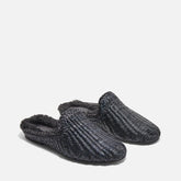 MULES - IGUAL, raffia black || OUTLET - Clergerie Paris - USA