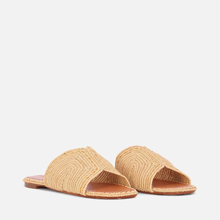 SANDALS - INENI, raffia naturel - Clergerie Paris - USA