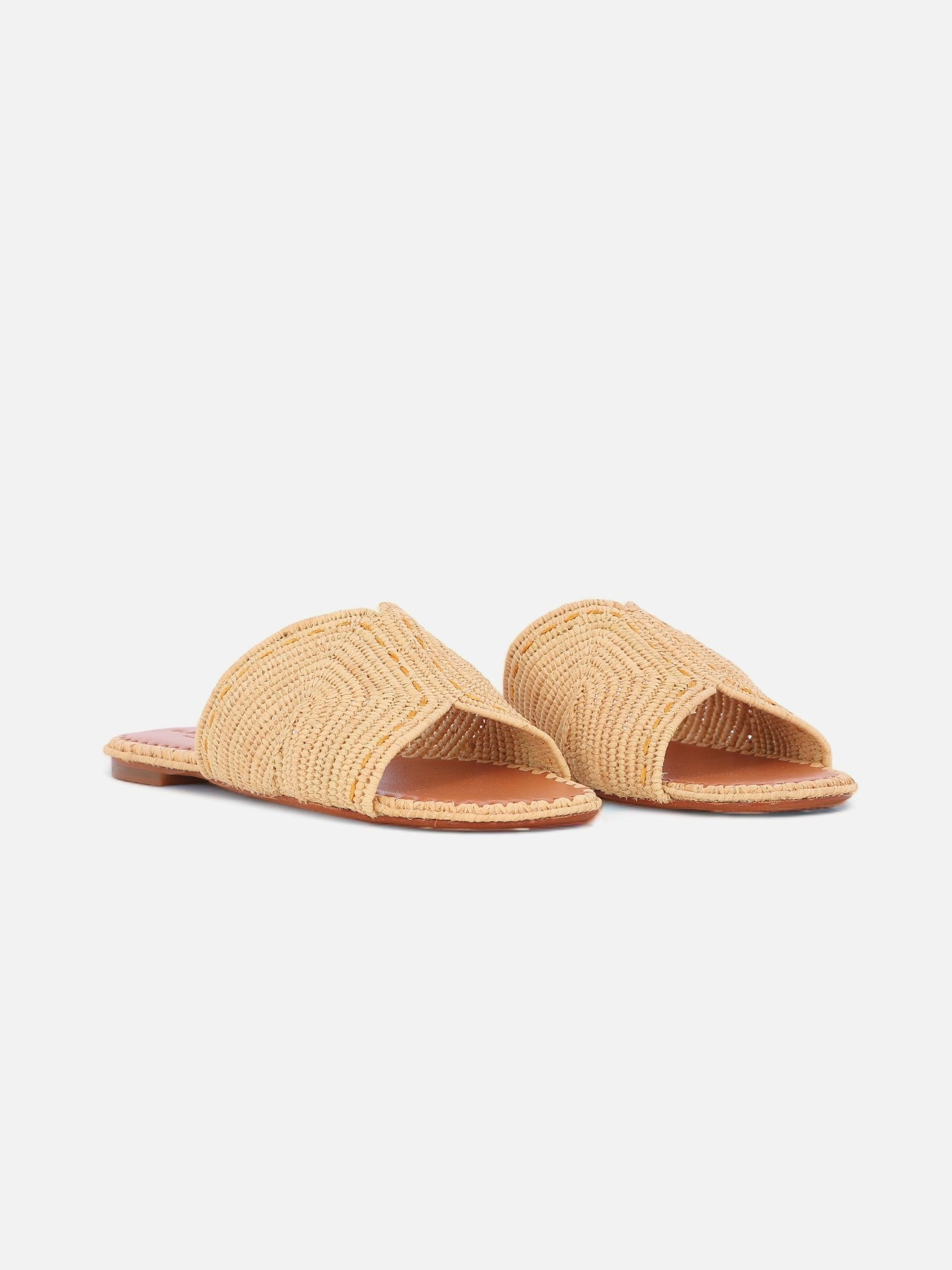 SANDALS - INENI sandals, raffia naturel - Clergerie Paris - USA