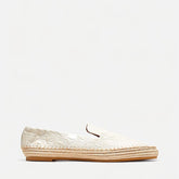 LOAFERS - IRMIS, beige straw croco || OUTLET - Clergerie Paris - USA