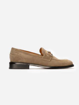 LOAFERS - JAEL, suede gobi - Clergerie Paris - USA