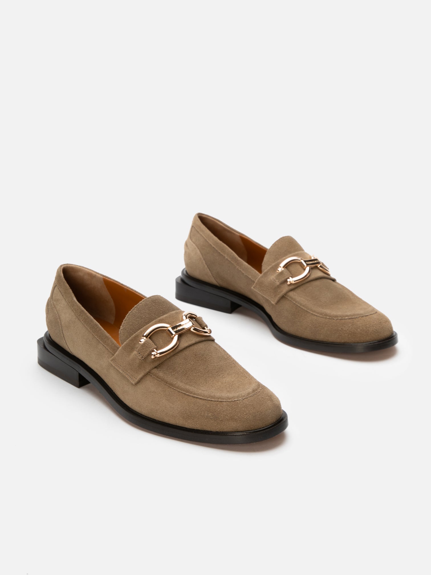 LOAFERS - JAEL, suede gobi - Clergerie Paris - USA