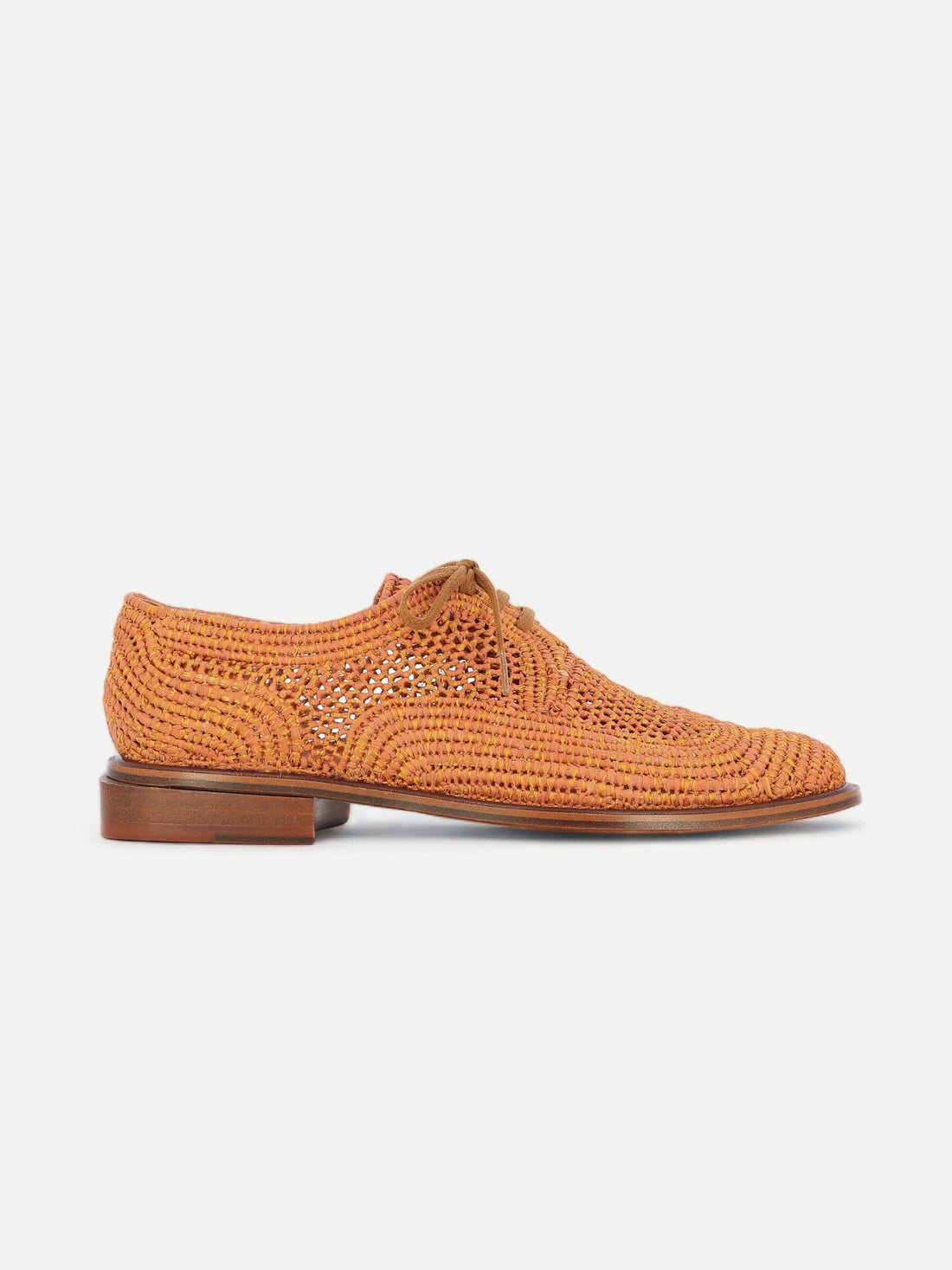 DERBIES - JAPAILLE, brown & golden - Clergerie Paris - USA