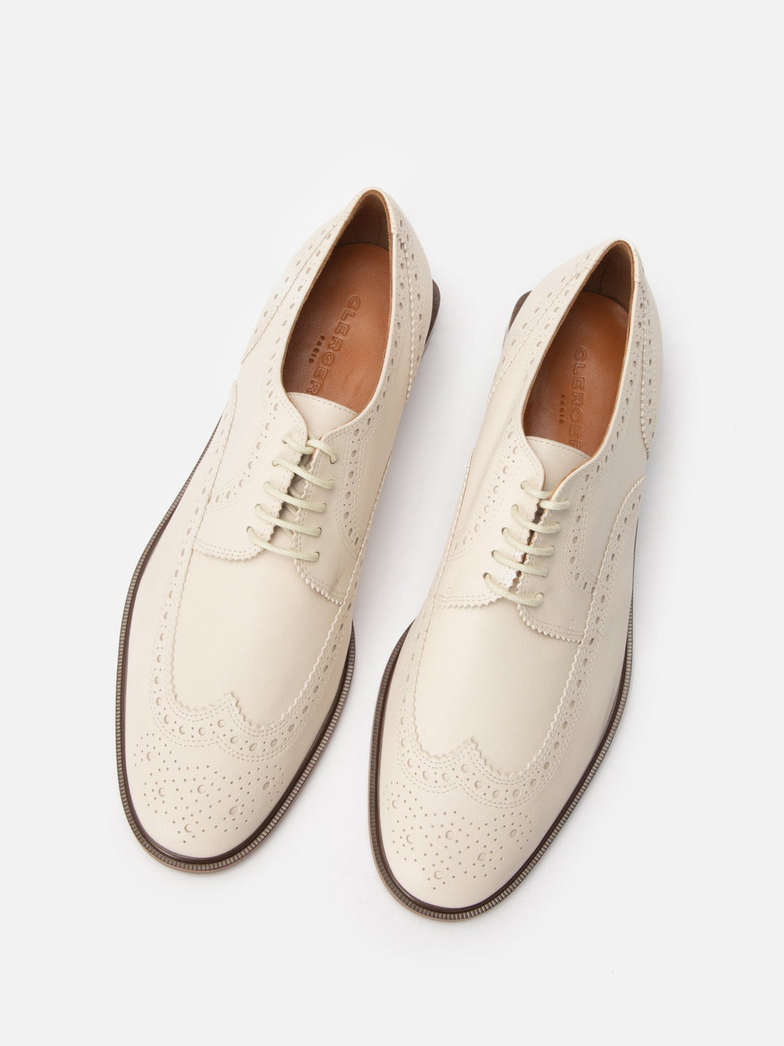 DERBIES - JENSEN, cream - Clergerie Paris - USA