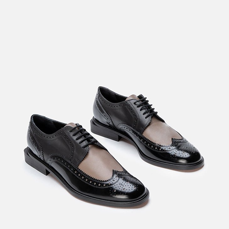 DERBIES - JOELLE, gloss black - Clergerie Paris - USA