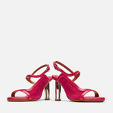 SANDALS - KALEA, suede hibiscus - Clergerie Paris - USA