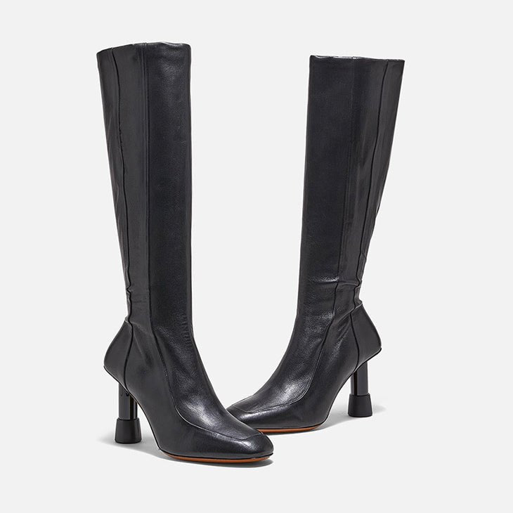 HIGH BOOTS - KARL, black - Clergerie Paris - USA