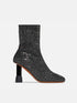 ANKLE BOOTS - KATTIE, fabric black - Clergerie Paris - USA