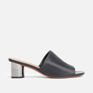 MULES - LEA mules, black || OUTLET - LEABLKNAPM350 - Clergerie Paris - USA