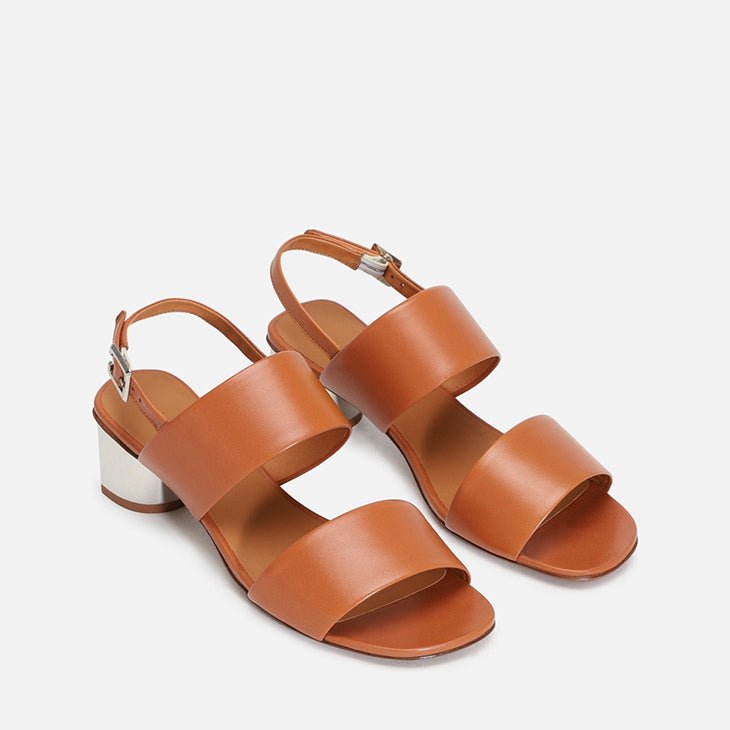 SANDALS - LEONIE, camel || OUTLET - Clergerie Paris - USA