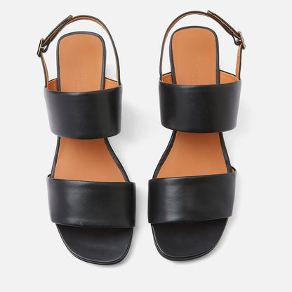 SANDALS - LEONIE sandals, black || OUTLET - LEONIEBLKNAPM350 - Clergerie Paris - USA