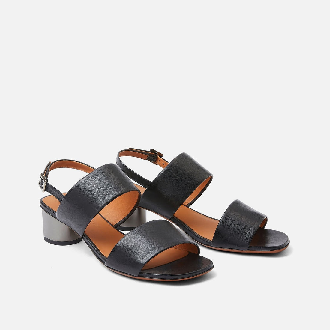 SANDALS - LEONIE sandals, black || OUTLET - LEONIEBLKNAPM350 - Clergerie Paris - USA