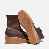 ANKLE BOOTS - LEXA, brown stretch || OUTLET - Clergerie Paris - USA