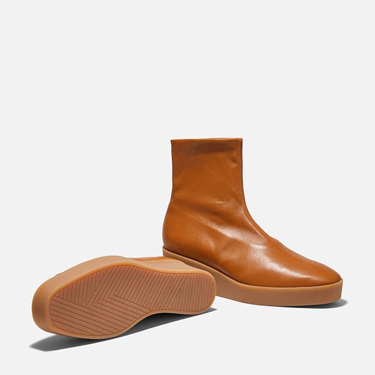 ANKLE BOOTS - LEXA, rust stretch || OUTLET - Clergerie Paris - USA