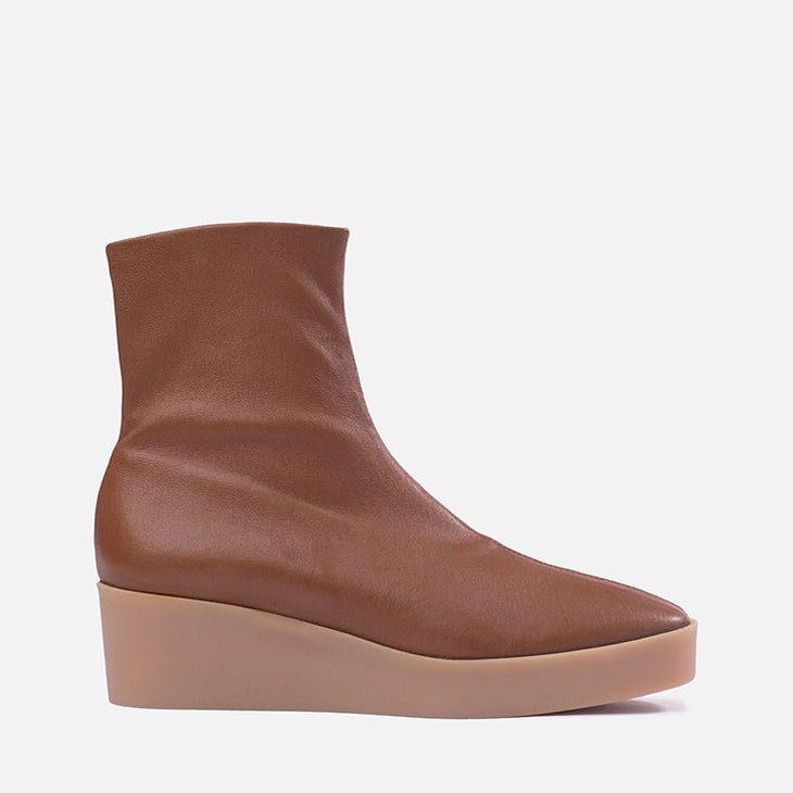 ANKLE BOOTS - LEXA, stretch brown || OUTLET - Clergerie Paris - USA