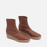 ANKLE BOOTS - LEXA, stretch brown || OUTLET - Clergerie Paris - USA