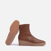 ANKLE BOOTS - LEXA, stretch brown || OUTLET - Clergerie Paris - USA