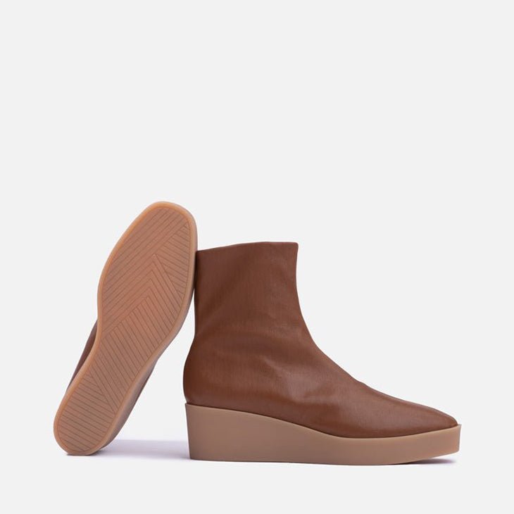 ANKLE BOOTS - LEXA, stretch brown || OUTLET - Clergerie Paris - USA