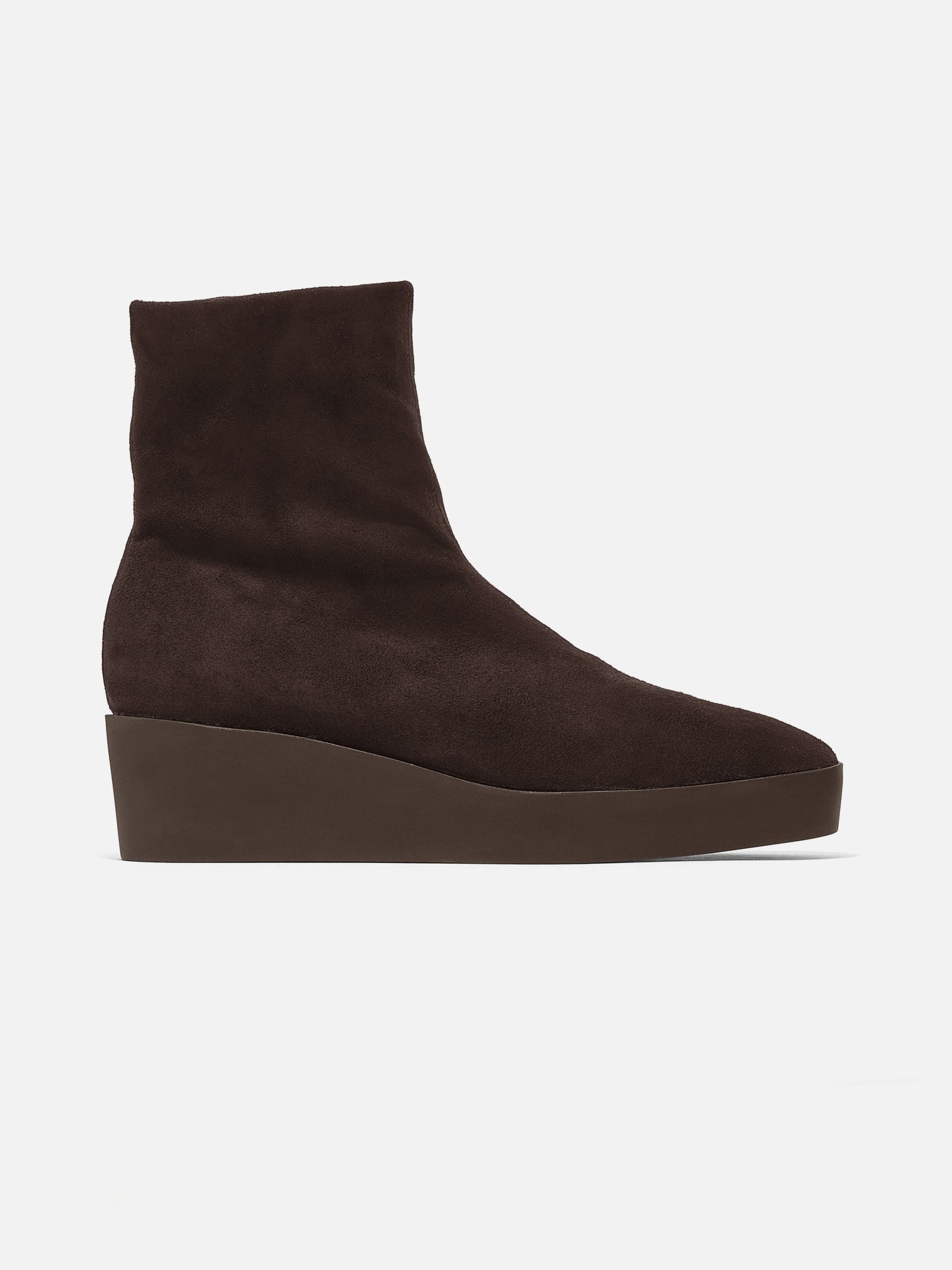 ANKLE BOOTS - LEXA, suede stretch brown - Clergerie Paris - USA