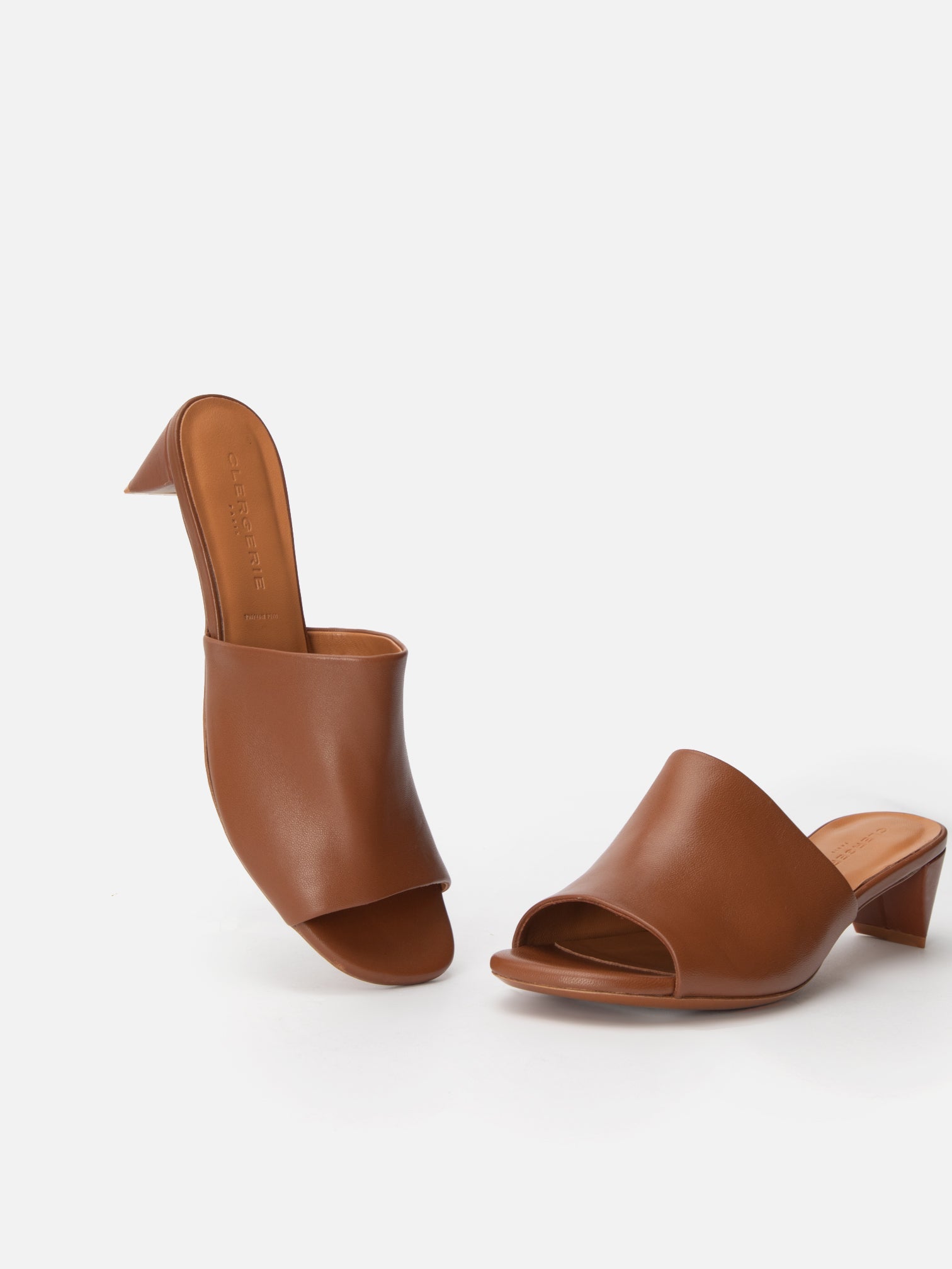 MULES - LUX, brown - Clergerie Paris - USA