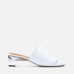 MULES - LYNA, white - Clergerie Paris - USA