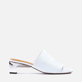 MULES - LYNA, white - Clergerie Paris - USA