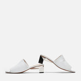 MULES - LYNA, white - Clergerie Paris - USA