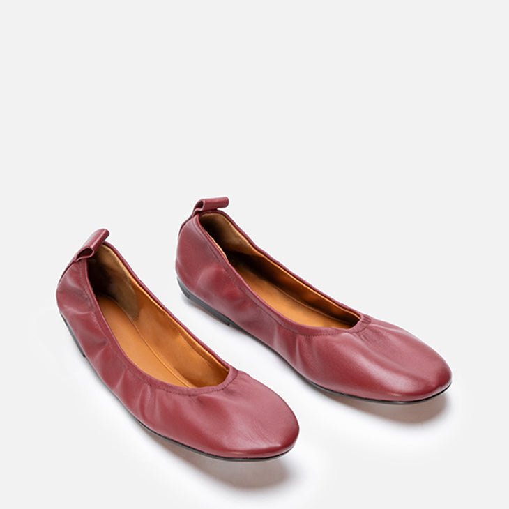 FLATS - MOLLY, garnet - Clergerie Paris - USA